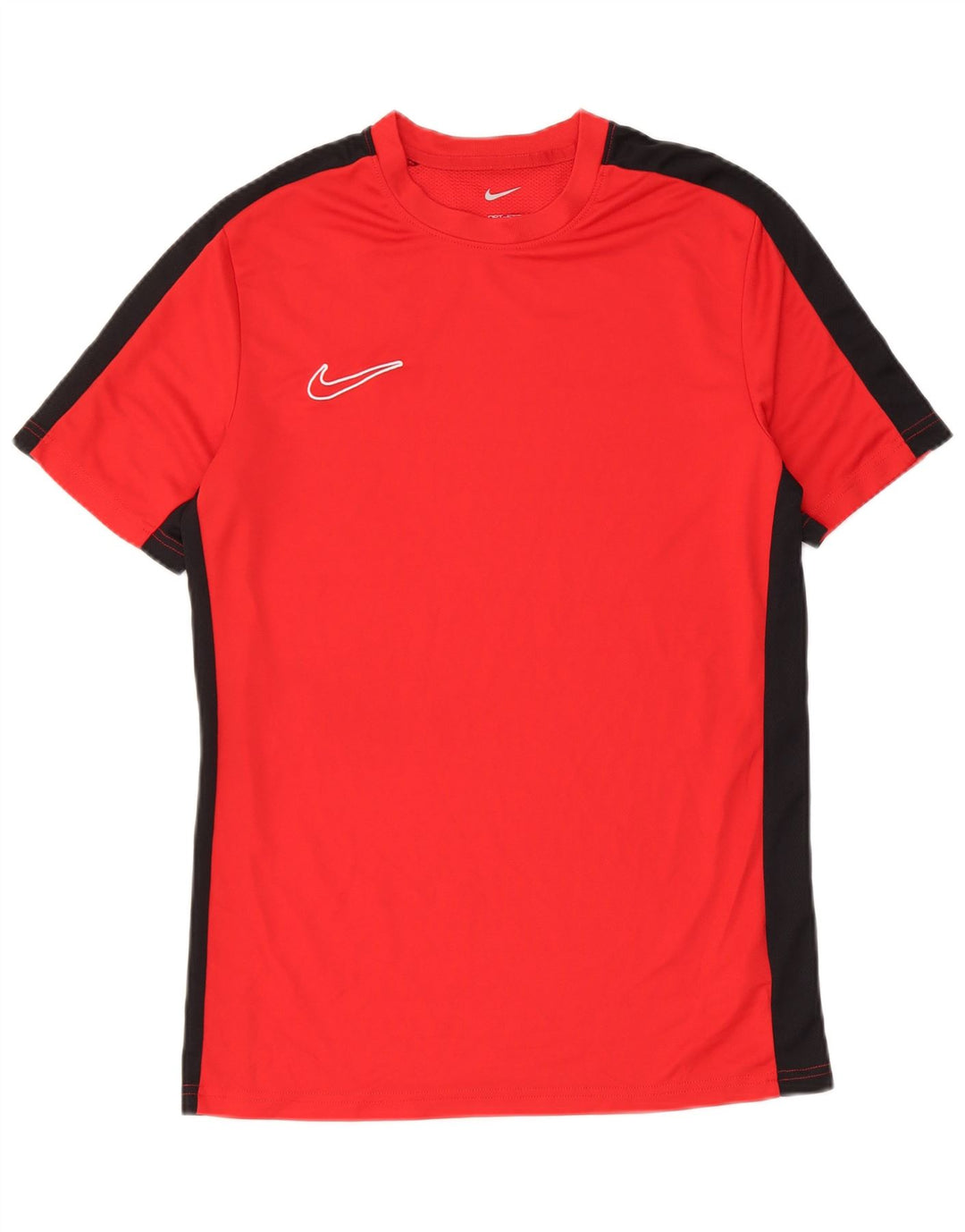 Tricou pentru bărbați Nike Dri Fit Slim Top Mediu Roșu Poliester Colorblock