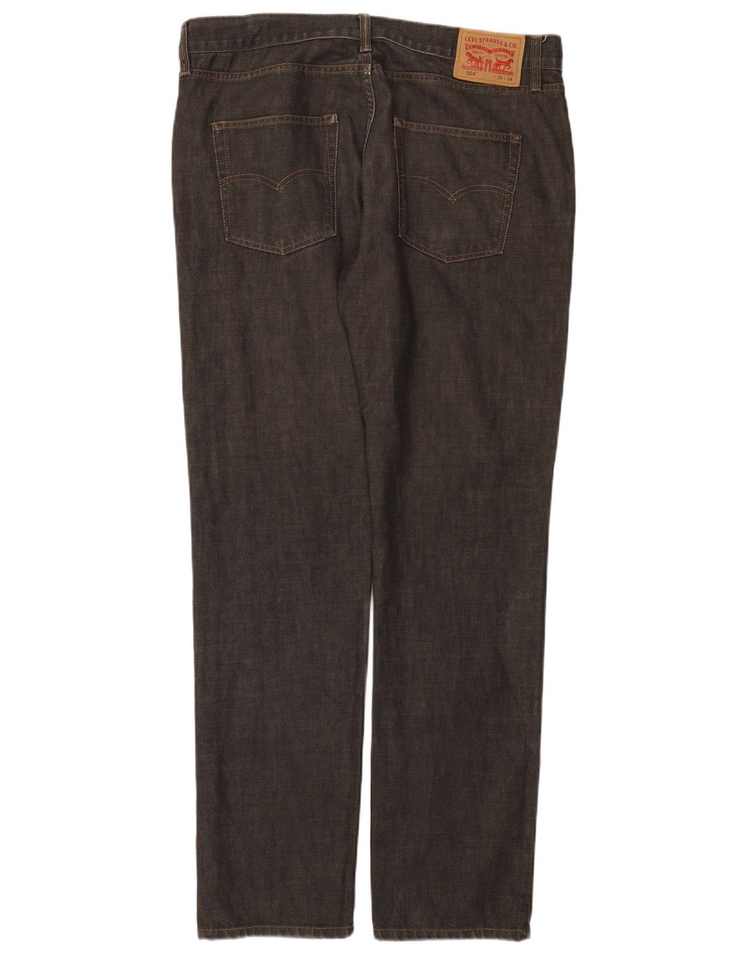 Blugi drepti pentru bărbați Levi's 504 W36 L34 gri