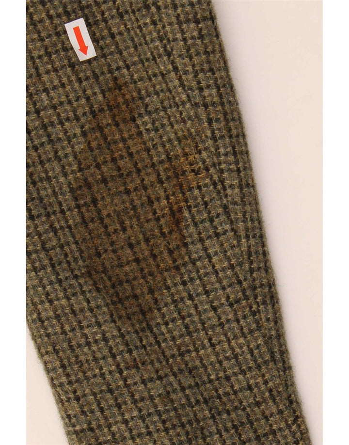 Jachetă Jack Wills pentru femei, cu 3 nasturi, UK 10, lână cu picior de gală, kaki