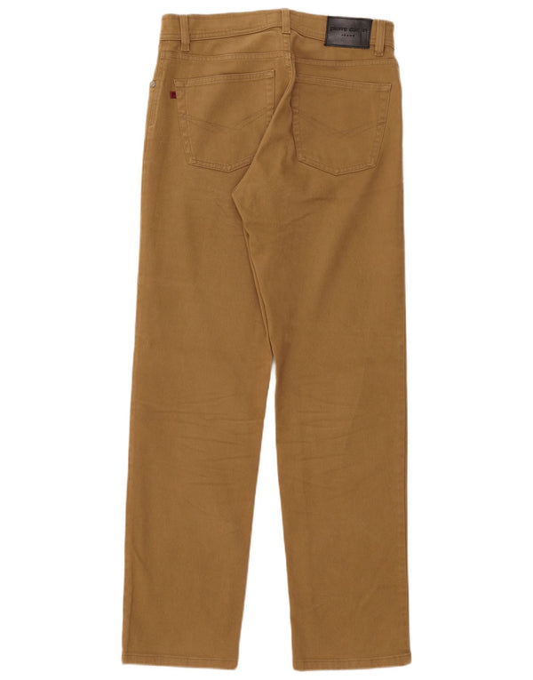 Jeans drept bărbați Pierre Cardin W32 L32 bumbac bej