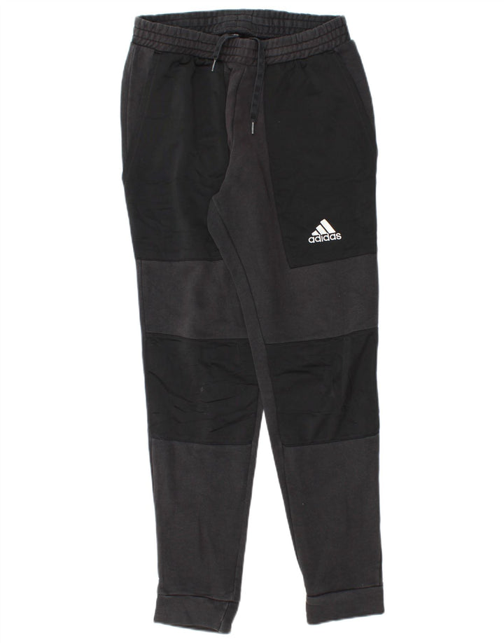 Pantaloni de trening pentru bărbați ADIDAS Pantaloni de jogging Bumbac negru mic