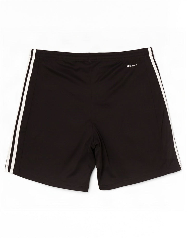 Pantaloni scurți sport Aeroready Adidas pentru bărbați, poliester negru mic