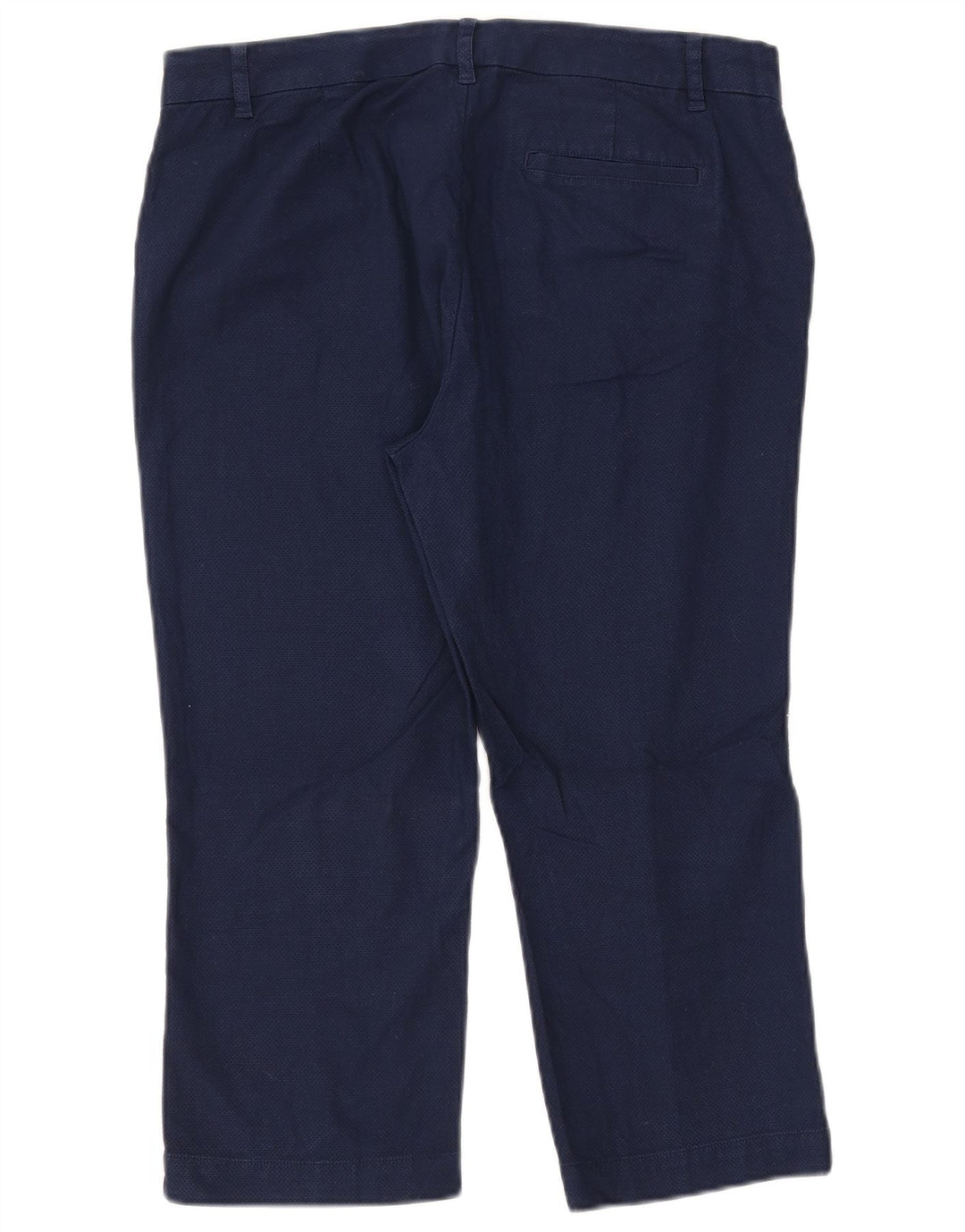 Pantaloni capri pentru femei Ralph Lauren US 6 Medium W33 L21 Bumbac bleumarin