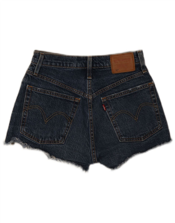 Pantaloni de damă Levi's 501 Denim Hot Pants W26 Small Blue