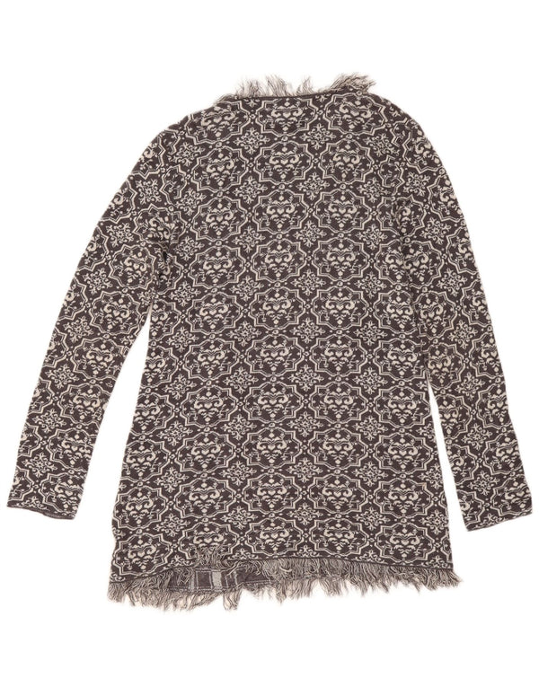 Pulover cardigan deschis pentru femei Rip Curl UK 8 Small Grey Fair Isle