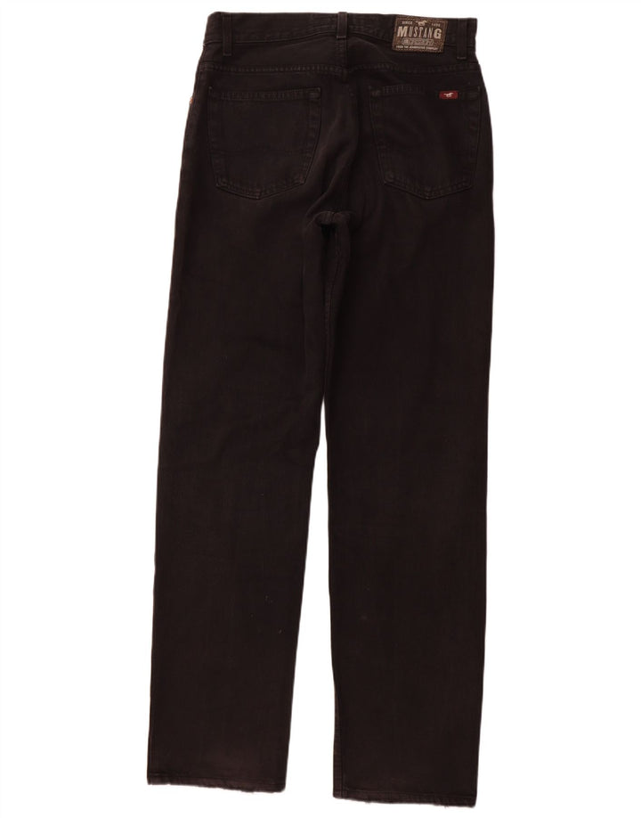 MUSTANG Blugi drepti pentru bărbați Oregon W31 L32 bumbac negru
