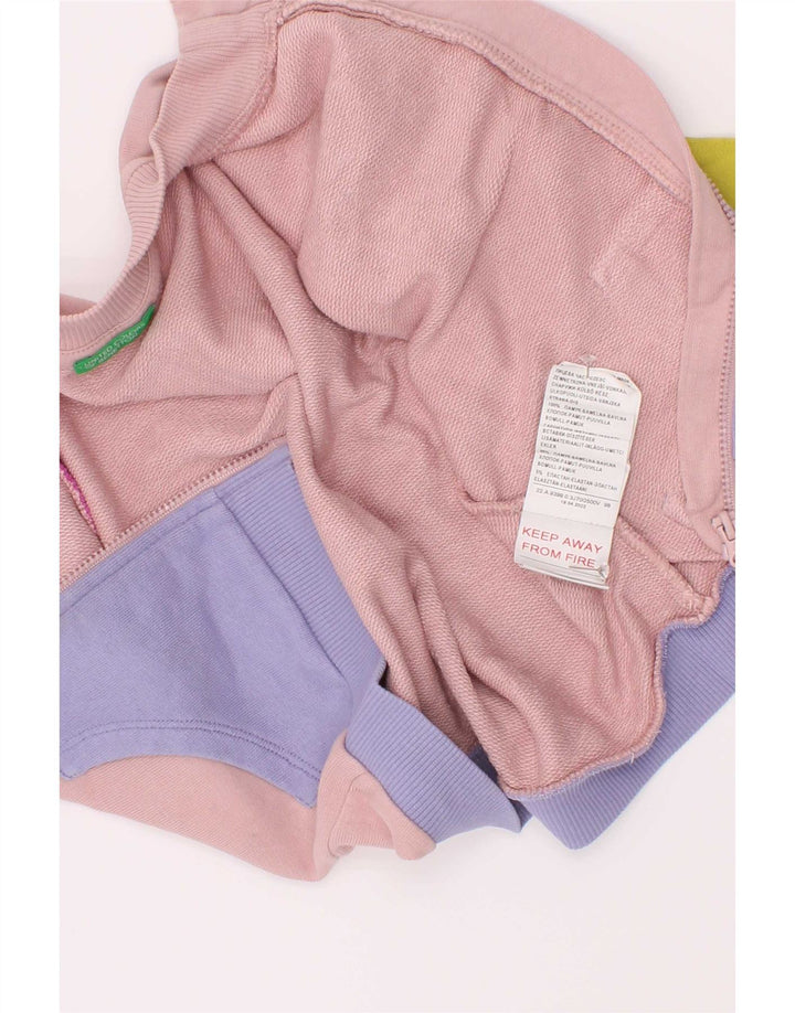 Jachetă de trening pentru fete Benetton, 2-3 ani, multicoloră