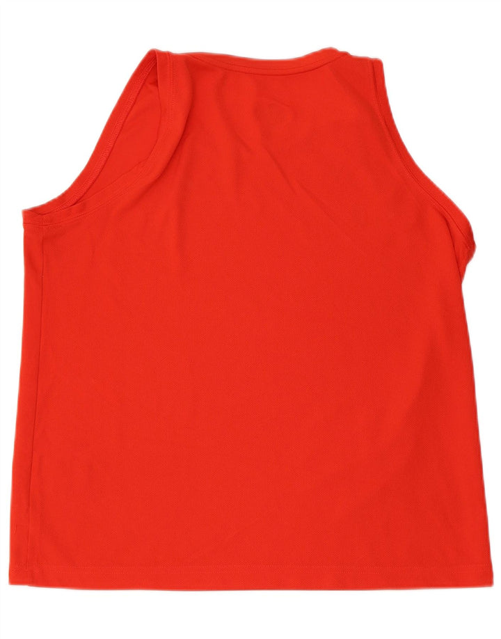 RUSSELL ATHLETIC Vestă Dri-Power Vest Top pentru femei UK 18 XL Poliester roșu