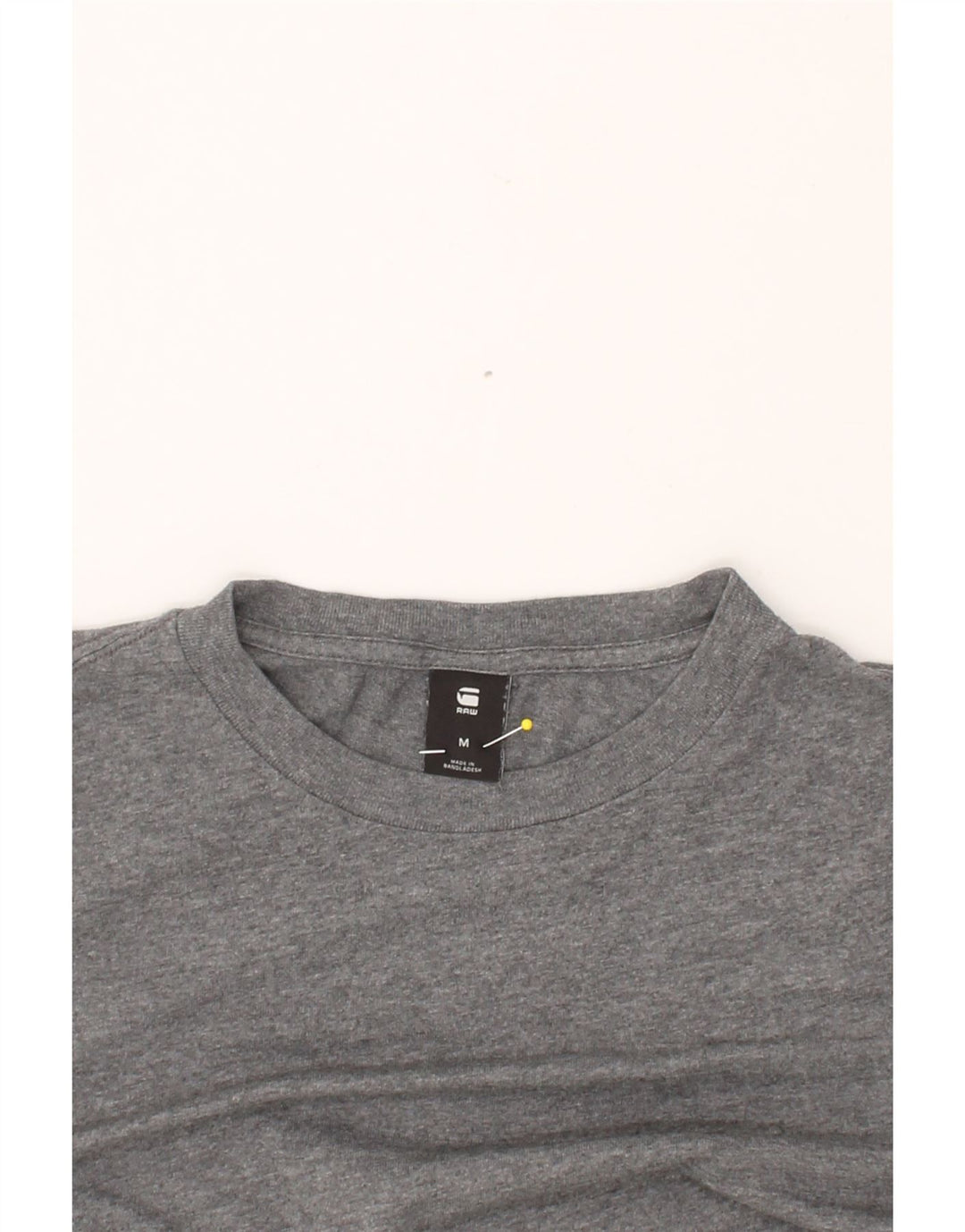 G-STAR Womens Top Long Sleeve UK 14 Medium Grey Cotton Vintage G-Star and Second-Hand G-Star from Messina Hembry 