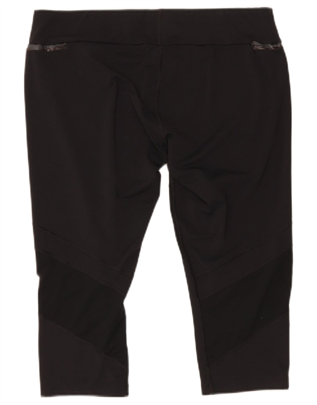 Leggings Capri Asics pentru femei UK 18 XL poliester negru