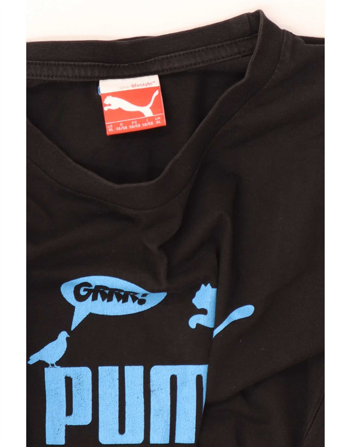 Tricou grafic Puma pentru bărbați Top XL negru