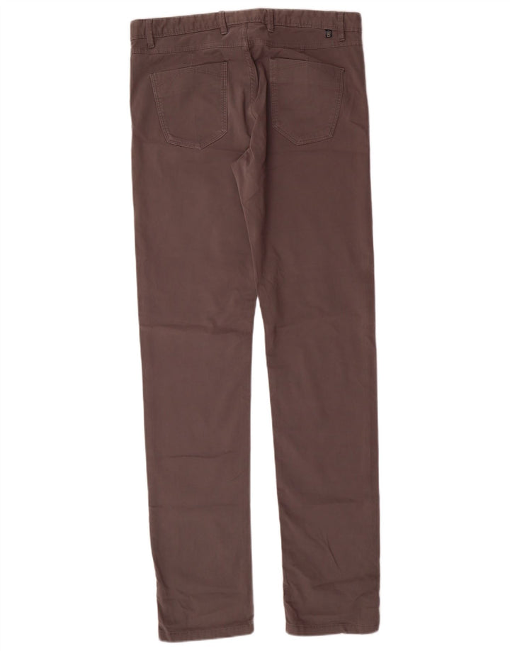 MASSIMO DUTTI Pantaloni casual subțiri pentru bărbați EU 40 Mediu L31 L34 Bumbac gri