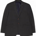 Crew Clothing Jachetă pentru bărbați cu 2 nasturi, Marea Britanie 44 2XL Gri Poliester