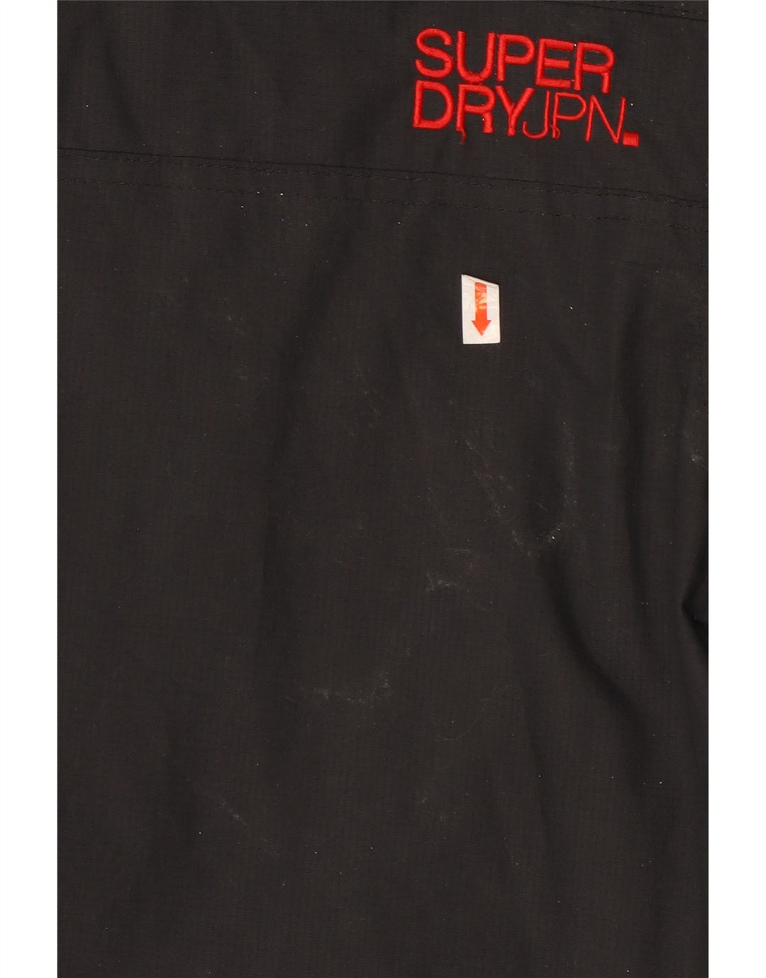 Jachetă de vânt pentru femei SUPERDRY UK 18 XL, nailon negru