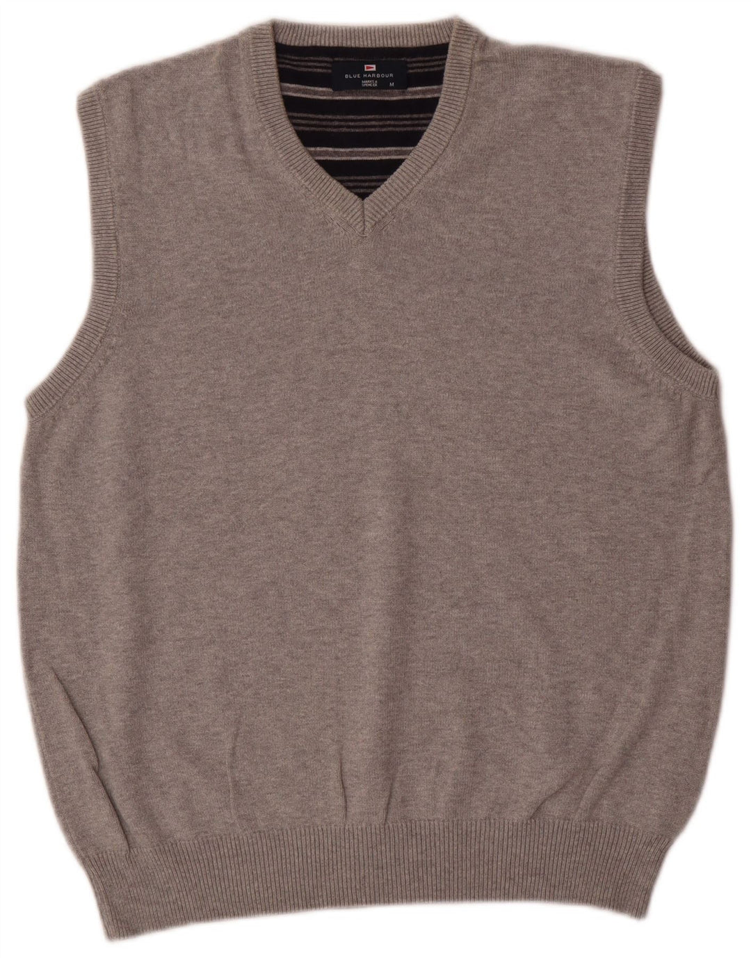 Marks & Spencer pentru bărbați Blue Harbour Vest Tank Top bumbac mediu gri