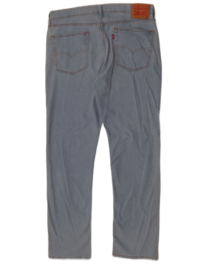 Blugi drepti pentru bărbați Levi's 514 W36 L32 Bumbac albastru