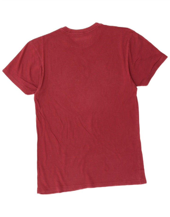 Tricou grafic pentru bărbați VANS Top Medium Burgundy Bumbac