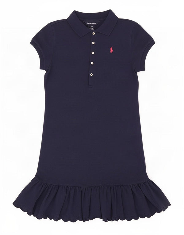 Rochie polo pentru fete Ralph Lauren 12-13 ani mare bumbac bleumarin