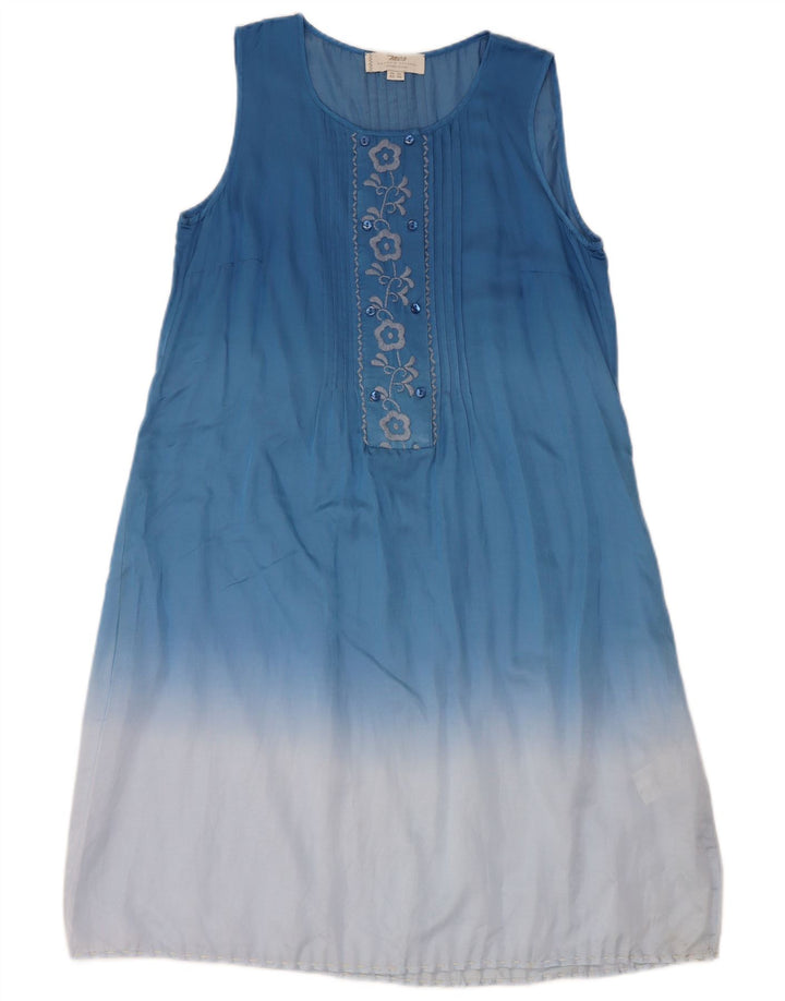 Rochie de bază Marlboro Classics pentru femei EU 42 Mătase mare albastru Tie Dye