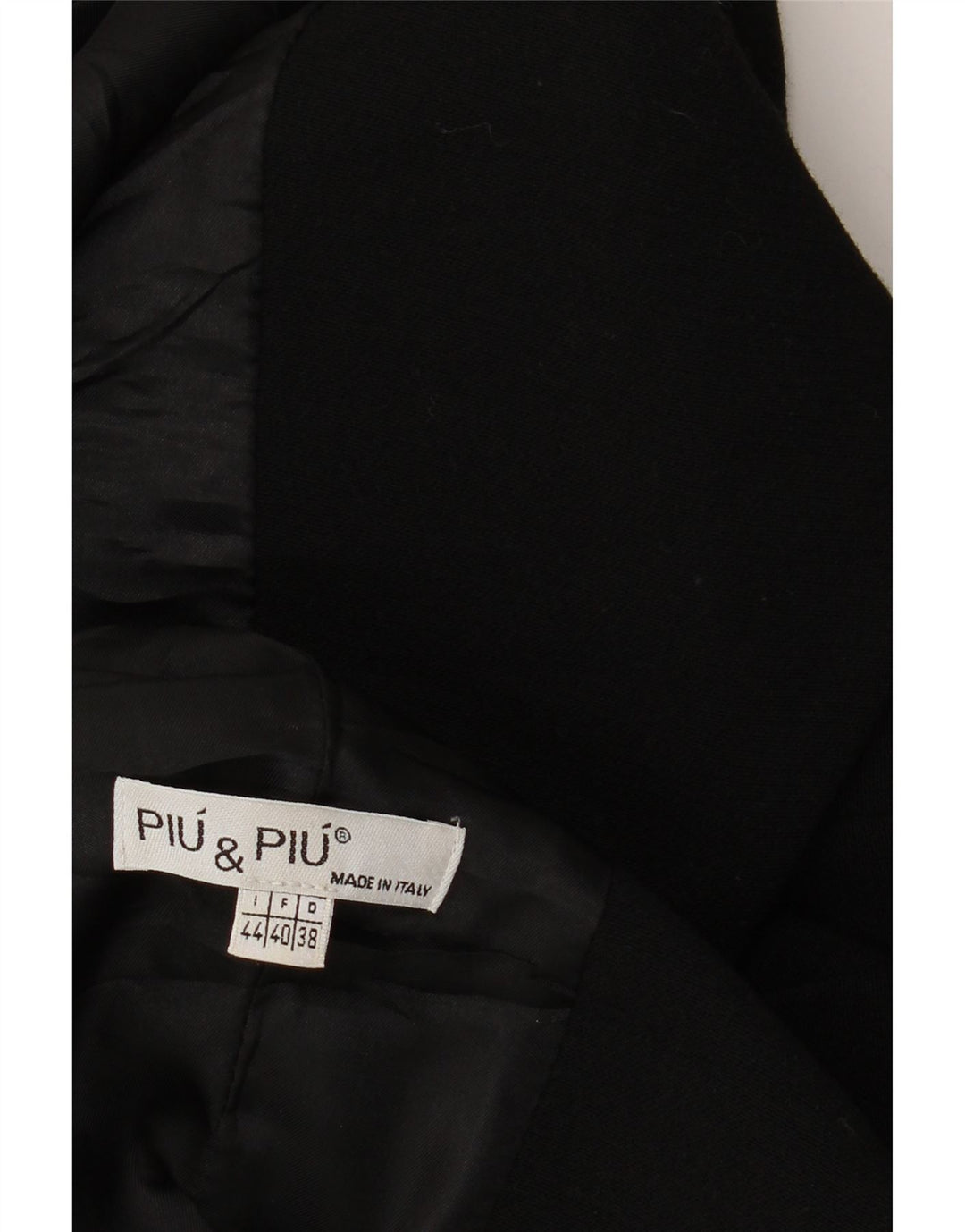 PIU & PIU Palton pentru femei IT 44 Medium Black