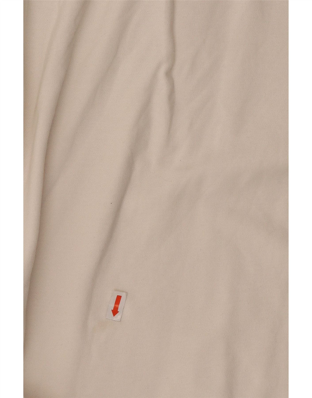 TRUSSARDI Tricou polo Rugby cu mânecă lungă pentru femei UK 18 XL Bumbac alb