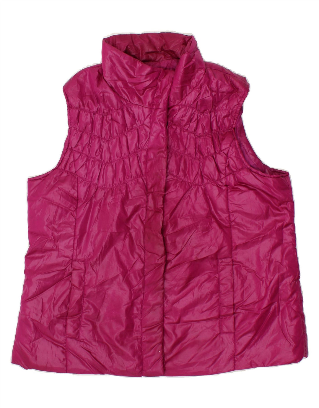 IZOD Womens Padded Gilet UK 18 XL Pink Polyester Vintage Izod and Second-Hand Izod from Messina Hembry 