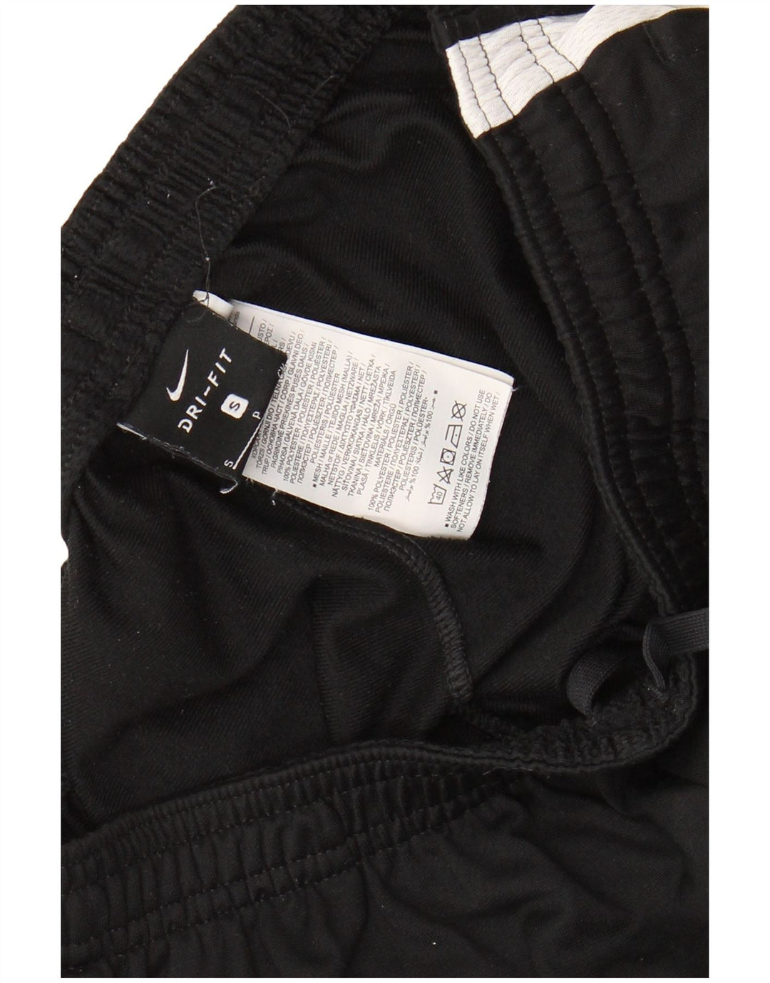 Pantaloni de trening NIKE Dri Fit pentru bărbați, negru, poliester color bloc
