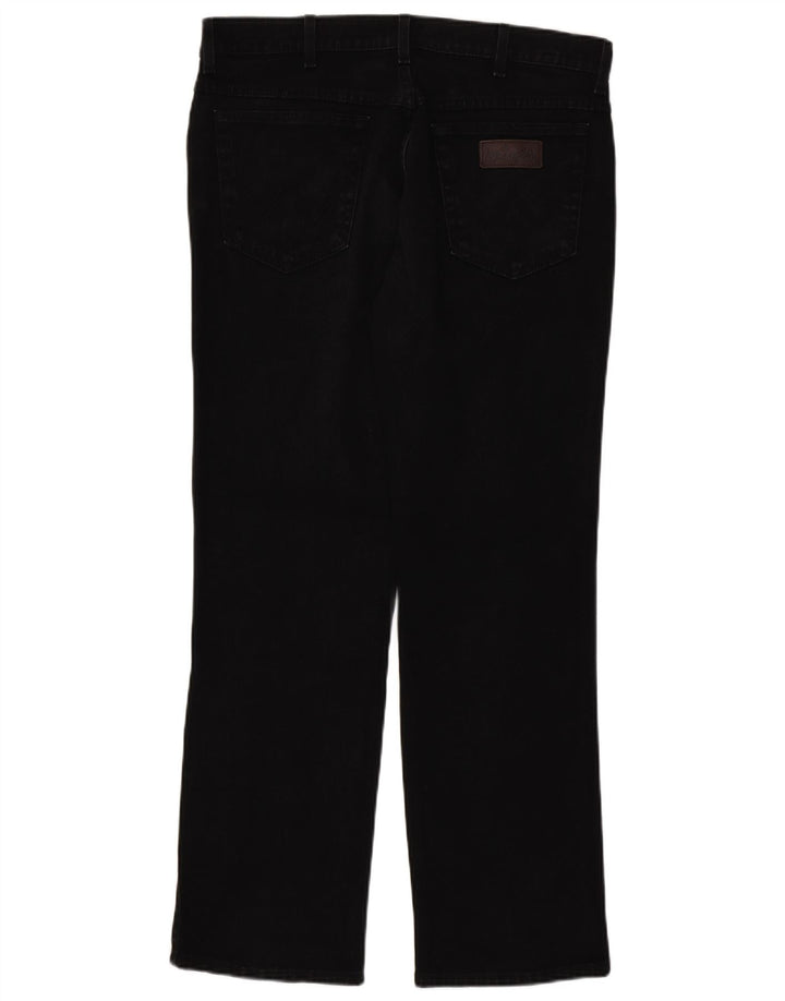 WRANGLER Blugi pentru bărbați Texas Stretch drepte W36 L32 bumbac negru