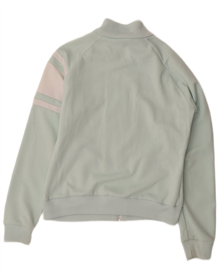 Jachetă de trening Diadora pentru femei, mare, verde, poliester color bloc