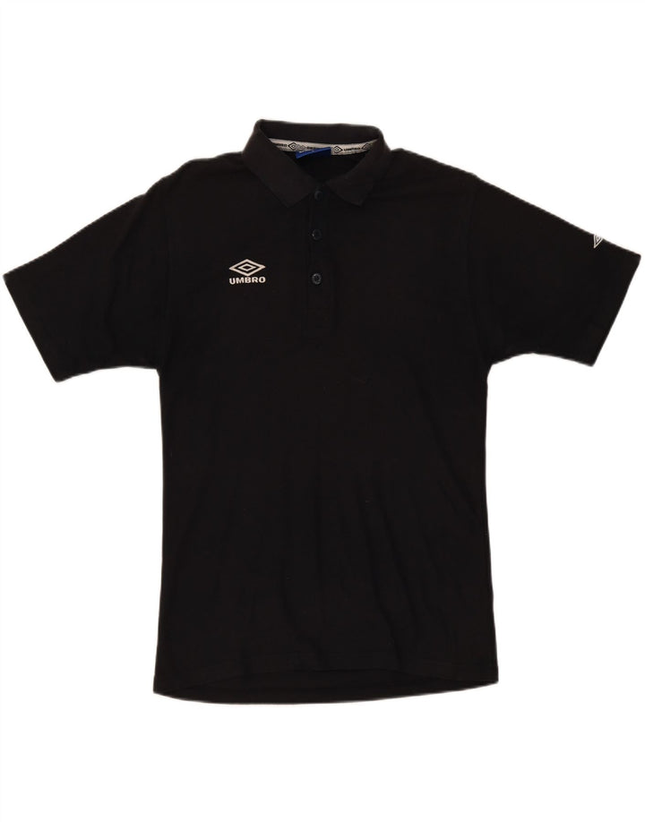 Tricou polo Umbro pentru bărbați, mare, negru