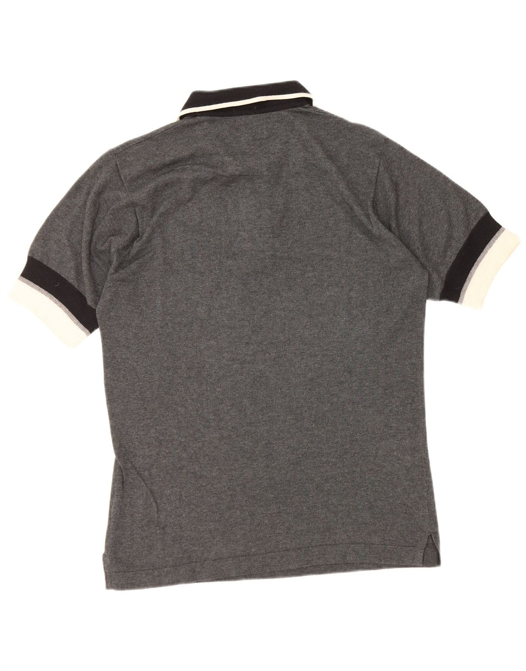 Tricou polo Fila pentru bărbați, bumbac color bloc, gri mic