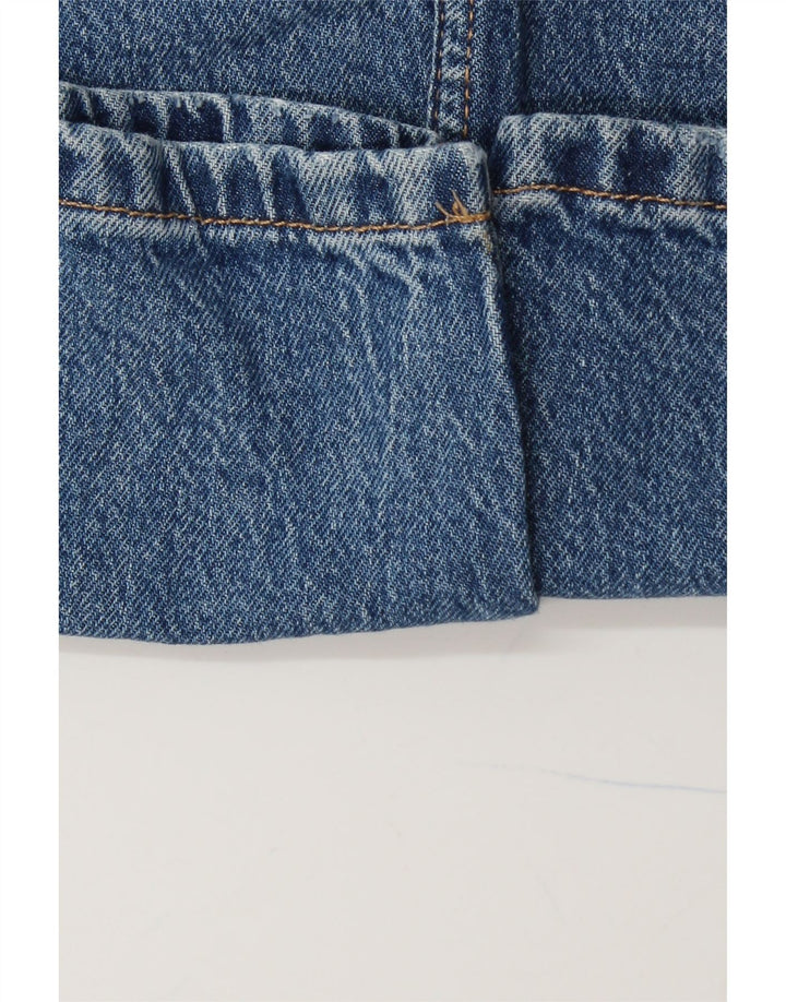 Blugi conici pentru femei cu talie înaltă ZARA EU 38 Mici L28 L28 Albastru