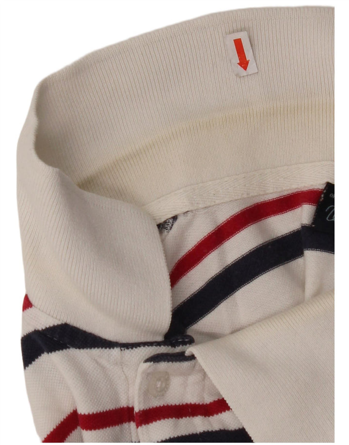 Tricou polo WRANGLER pentru bărbați, bumbac cu dungi albe 2XL