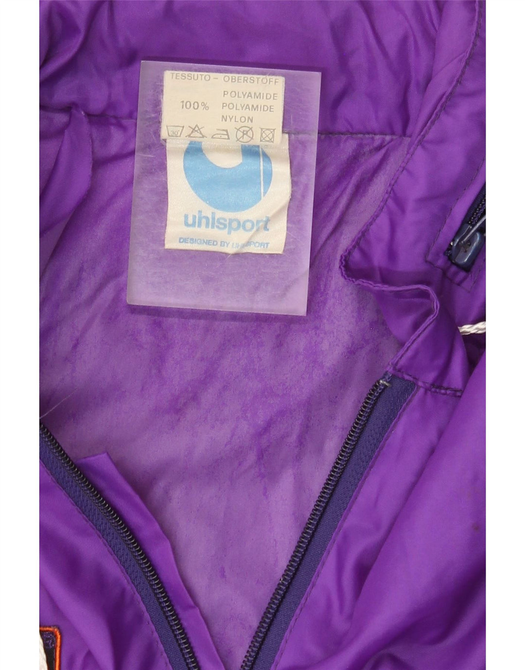 Jachetă de ploaie grafică pentru bărbați Uhlsport UK 40 mare, violet, poliamidă color bloc