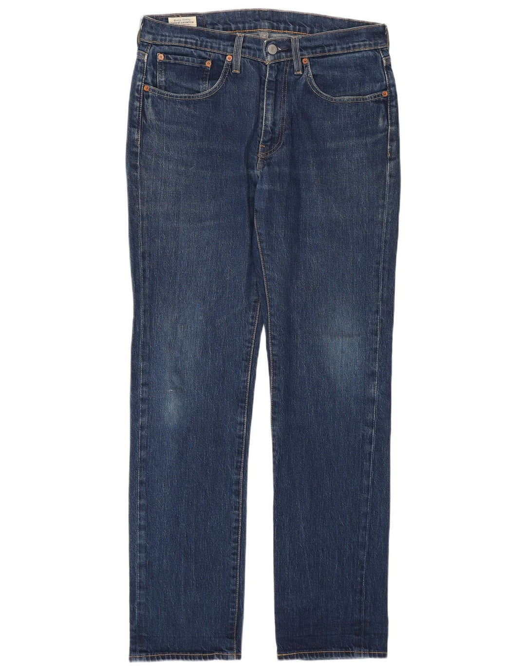 Blugi drepti pentru bărbați LEVI'S 514 W31 L32 Bumbac albastru