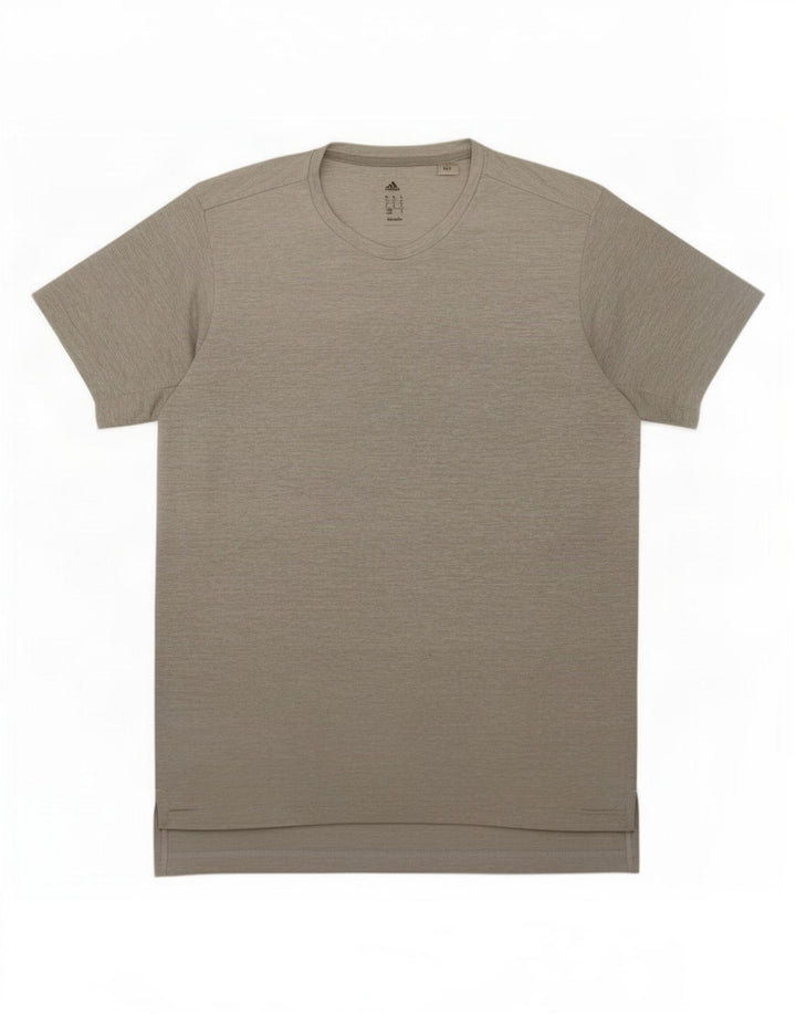 Tricou Adidas Climalite pentru bărbați Top Medium Gri Poliester