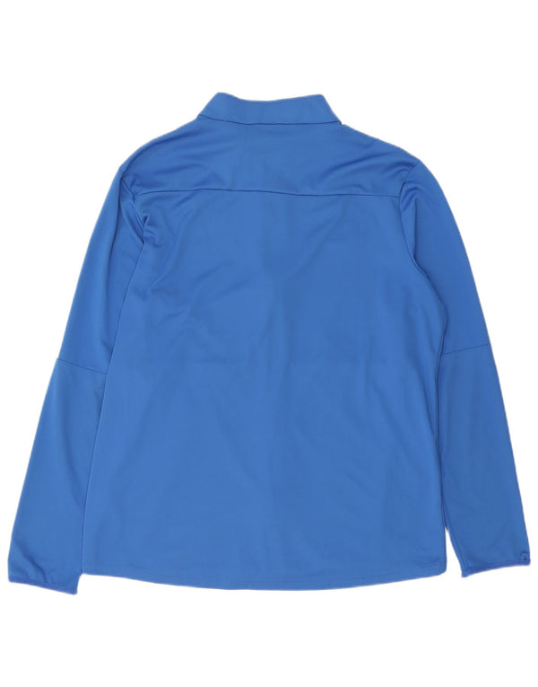Jachetă de trening Nike Dri Fit pentru bărbați, XL, poliester, albastru