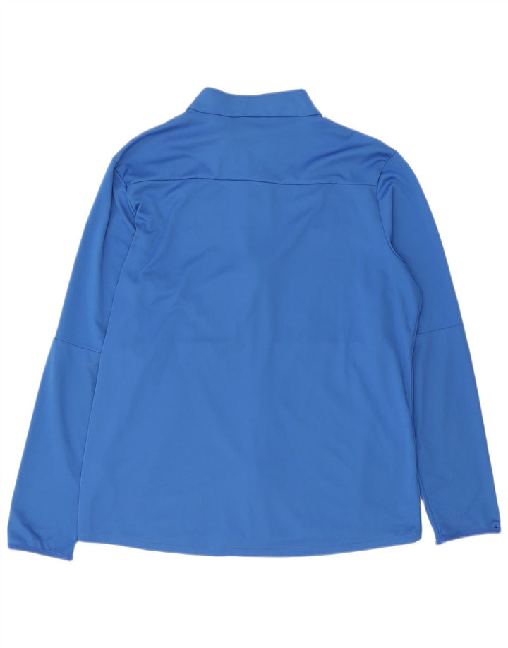 Jachetă de trening Nike Dri Fit pentru bărbați, XL, poliester, albastru