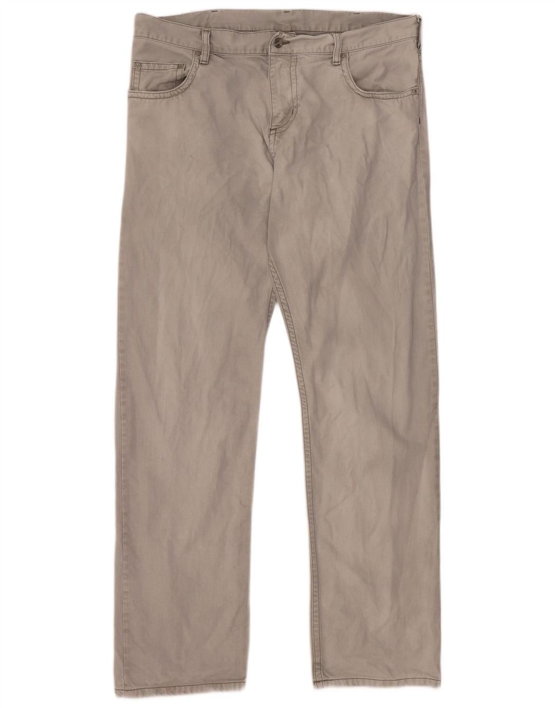 Blugi slim pentru bărbați CARHARTT W36 L34 bumbac gri