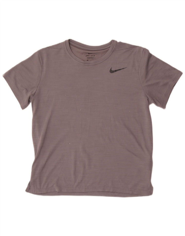 Tricou Nike Dri Fit Standard Fit Top Medium Gri Poliester