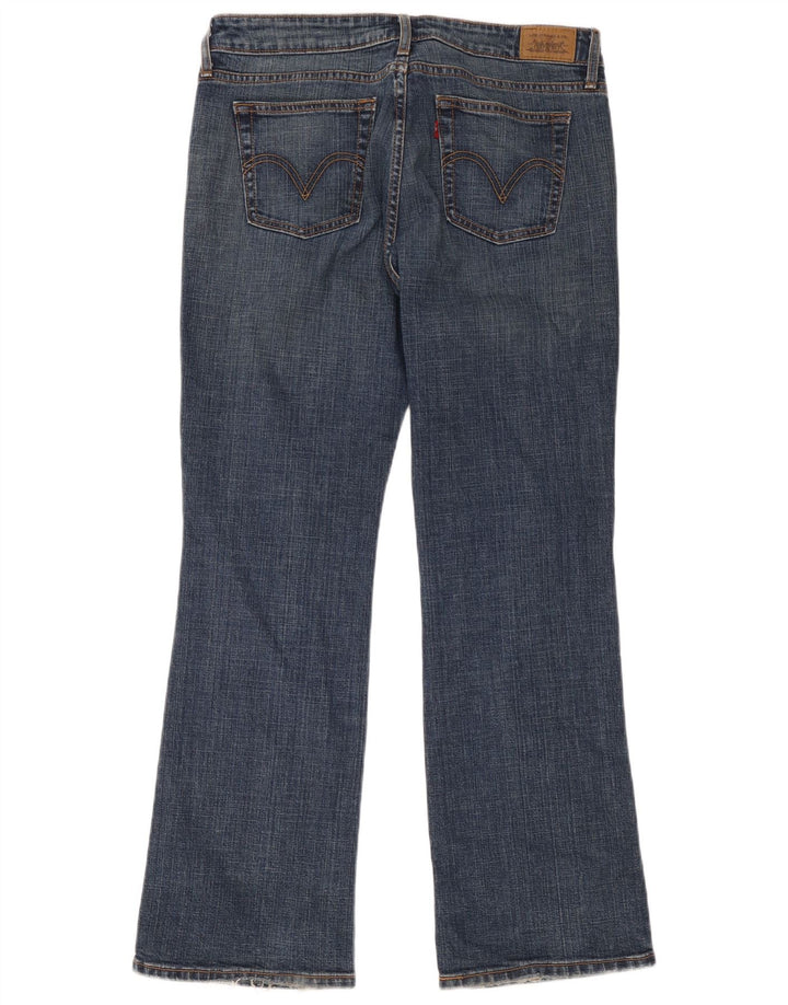 Blugi Levi's pentru femei 545 Low Bootcut US 12 Large W34 L31 Blue Cotton