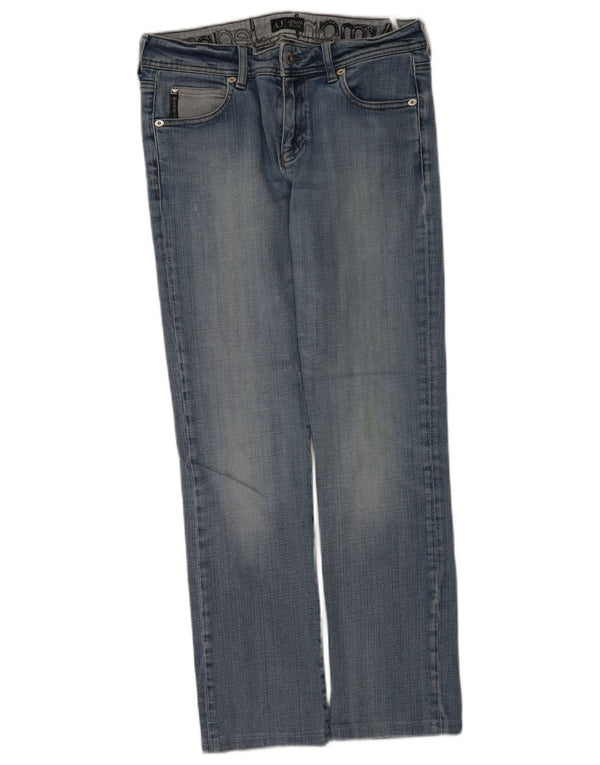 Blugi slim pentru femei Armani W27 L30 Albastru