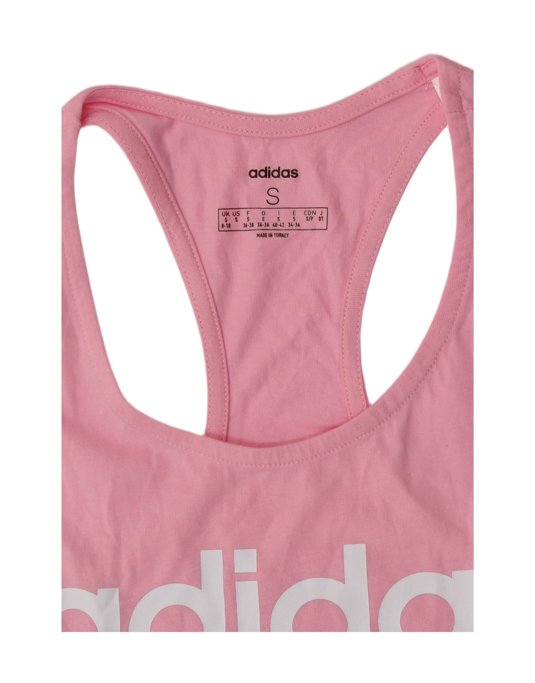 Vesta grafică pentru femei Adidas UK 8/10 Small Pink