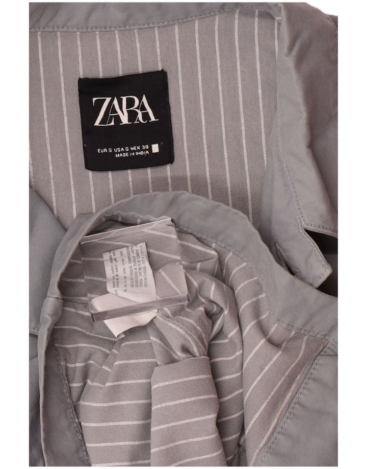 Bomber pentru bărbați ZARA UK 36, bumbac, gri mic