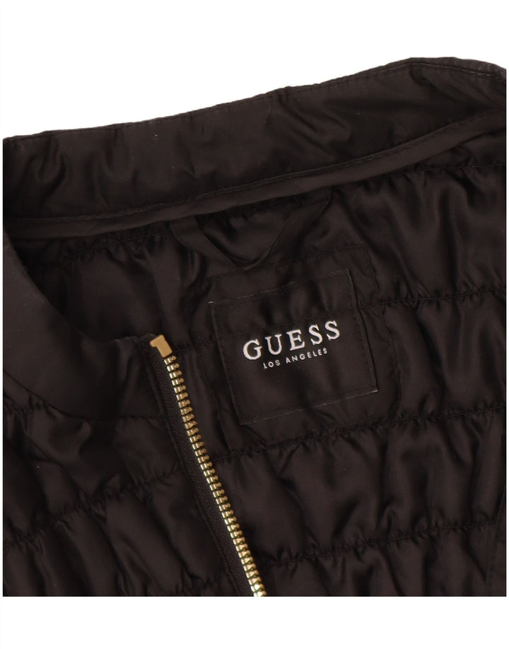Jachetă căptușită pentru femei GUESS UK 12 Medium Black