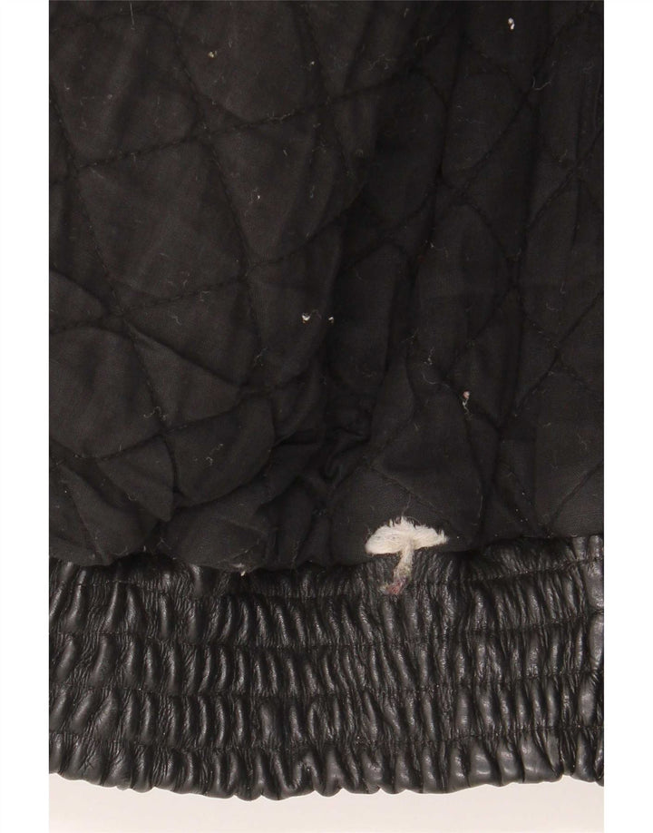 Alan Gordon Bomber din piele pentru bărbați UK 38 Medium Black