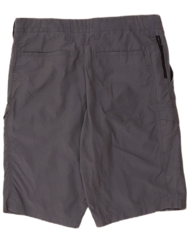Pantaloni scurți cargo pentru bărbați Marks & Spencer W34, mare, albastru, bumbac