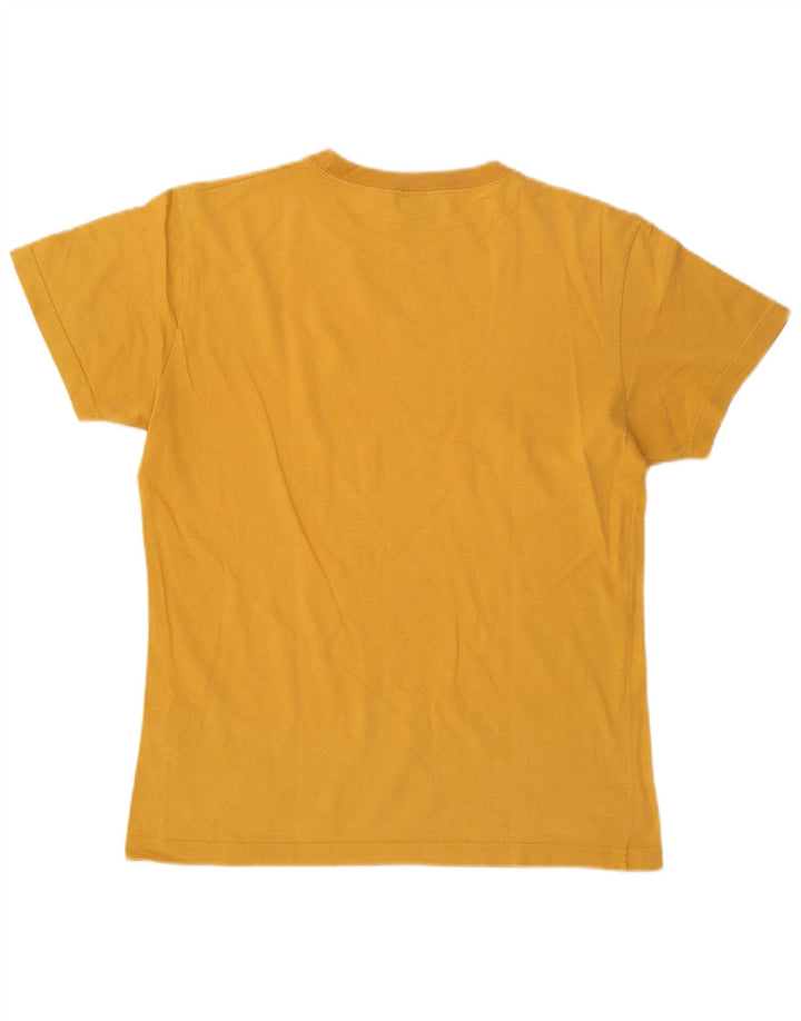 Tricou grafic pentru bărbați Meltin' Pot Top din bumbac galben mediu