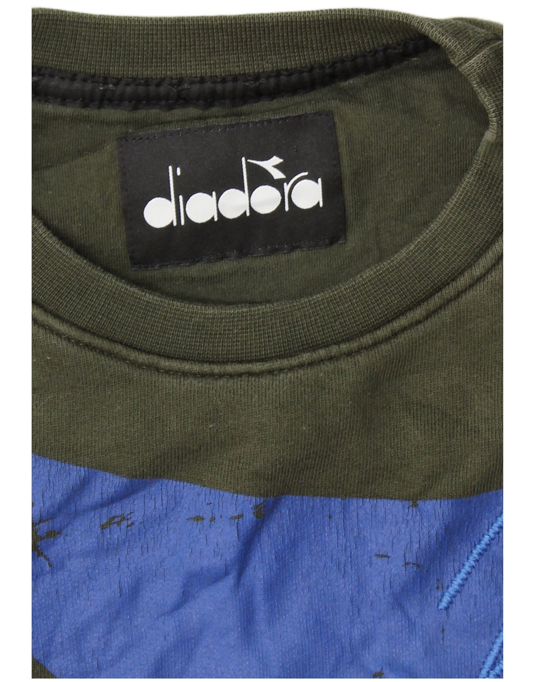 DIADORA Hanorac Grafic Pulover Mic Kaki