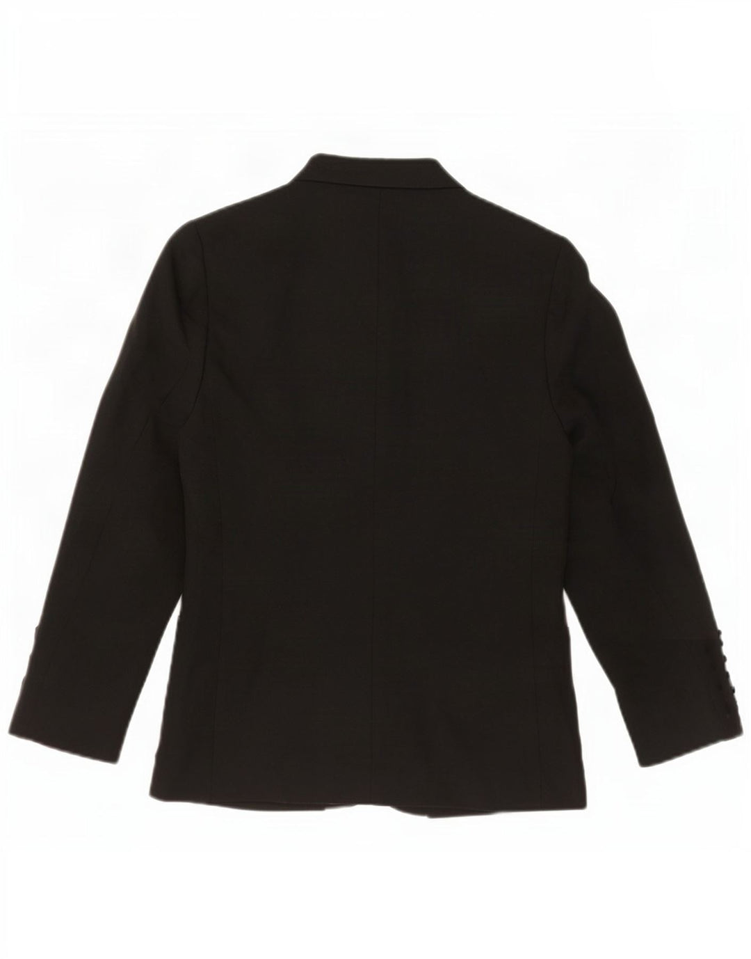 Jachetă pentru fete Marks & Spencer, cu 2 nasturi, 8-9 ani, poliester negru